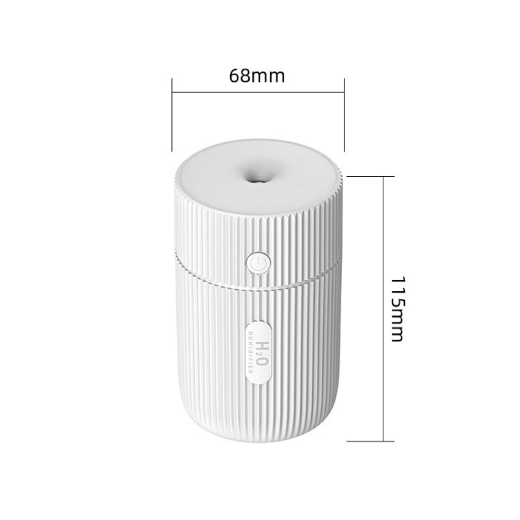 Colorful Cup Humidifier USB Mini Car Air Purifier(White) - Air Purifiers & Parts by PMC TechLife | Online Shopping South Africa | PMC TechLife