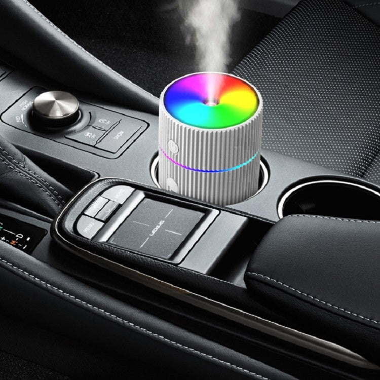 Colorful Cup Humidifier USB Mini Car Air Purifier(White) - Air Purifiers & Parts by PMC Jewellery | Online Shopping South Africa | PMC Jewellery