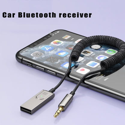 BY301 AUX Car Bluetooth 5.0 Receiver Mobile Call Bluetooth Adapter - Terminal connectors by PMC Jewellery | Online Shopping South Africa | PMC Jewellery