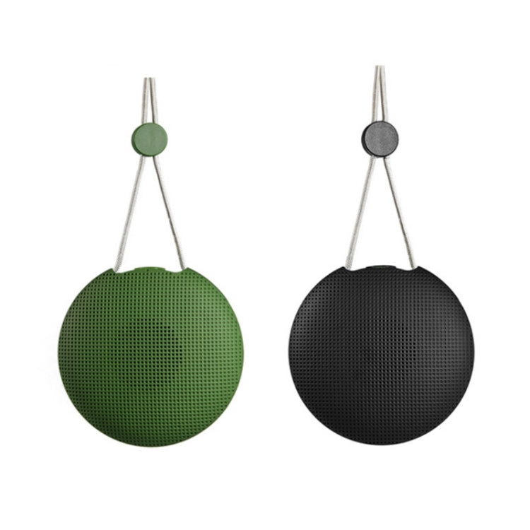 F5 TWS Outdoor Waterproof Mini Bluetooth Speaker with Lanyard Support Hands-free(Black) - Mini Speaker by PMC TechLife | Online Shopping South Africa | PMC TechLife