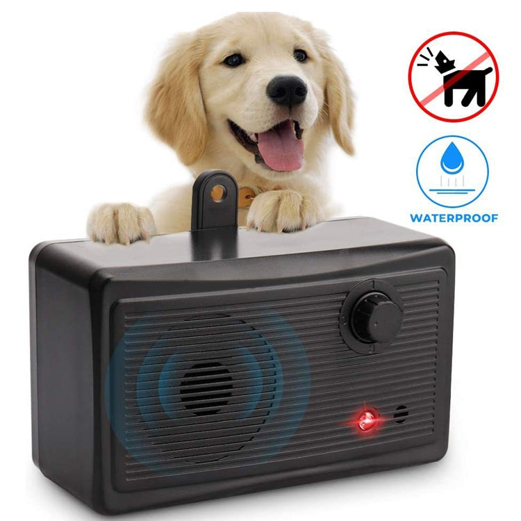 CSB-16 Outdoor Ultrasonic Bark Stopper Dog Training Device(Black) - Training Aids by PMC Jewellery | Online Shopping South Africa | PMC Jewellery