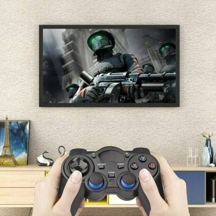 2.4G Wireless Singles Gamepad For PC / PS3 / PC360 / Android TV Phones, Configure: USB Receiver + Android Receiver + Type-C - Gamepads by PMC Jewellery | Online Shopping South Africa | PMC Jewellery