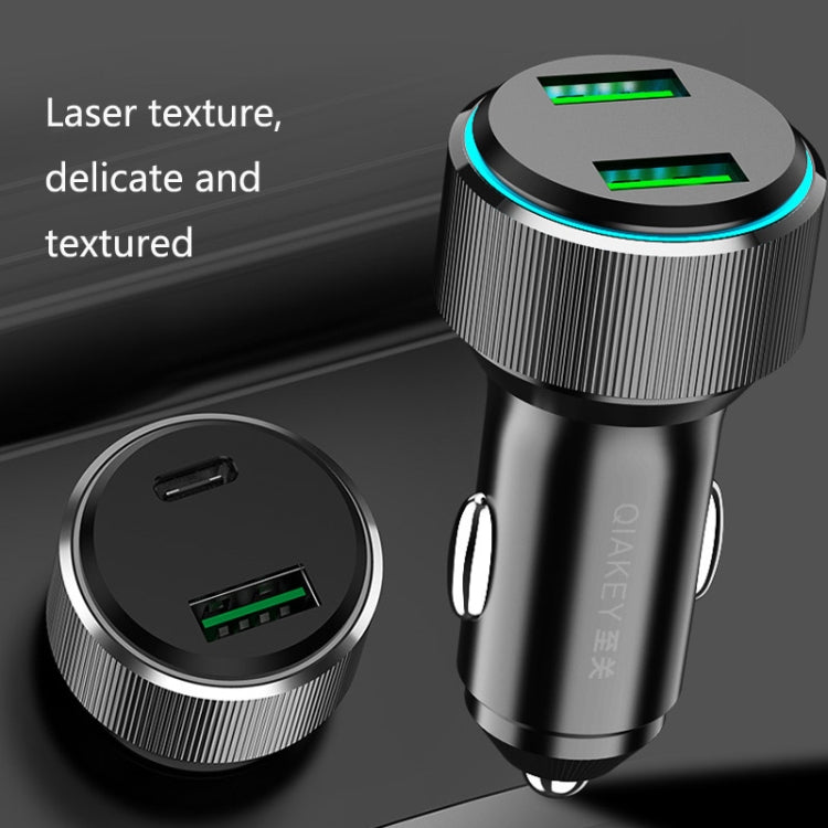 QIAKEY TM328 Dual Port Fast Charge Car Charger - free shipping - PMC TechLife - Order now!