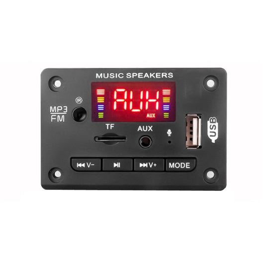 12V Car Color Display Audio Bluetooth MP3 Decoder Board(Black) - Car MP3 & MP4 & MP5 by PMC Jewellery | Online Shopping South Africa | PMC Jewellery