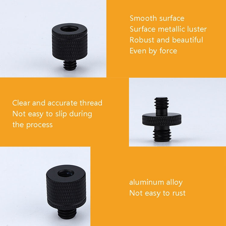 4 PCS Screw Adapter A25 1/4 Male to M5 Male Screw -  by PMC TechLife | Online Shopping South Africa | PMC TechLife