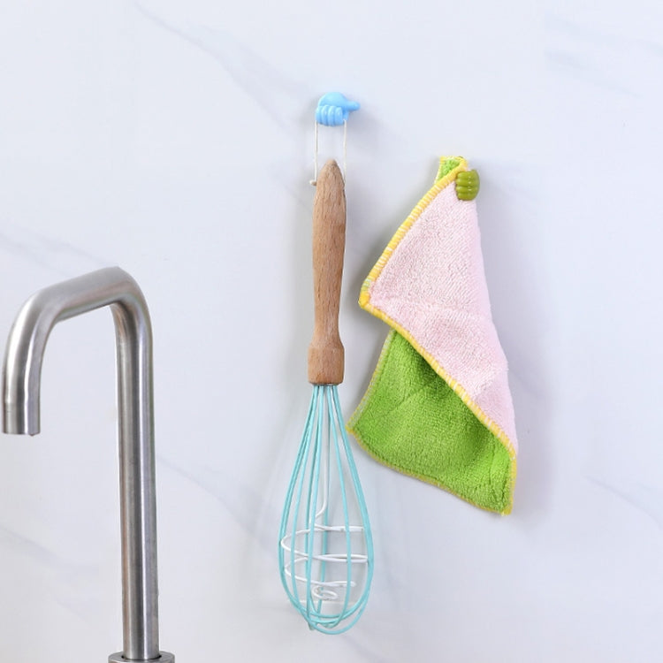 10 PCS Handy Holder Cable Organizer Household Convenience Clip(Blue) - Cable Organizer by PMC TechLife | Online Shopping South Africa | PMC TechLife