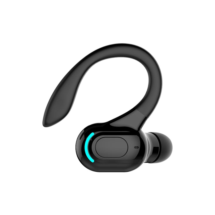 F8 Bluetooth 5.1 Ear-Mounted Stereo Wireless Sports Earphone(Black) - Bluetooth Earphone by PMC Jewellery | Online Shopping South Africa | PMC Jewellery