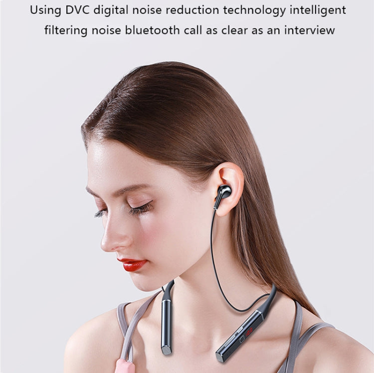 S720 Neck-Mounted Bluetooth Headphone Support TF Card(Black) - Neck-mounted Earphone by PMC TechLife | Online Shopping South Africa | PMC TechLife