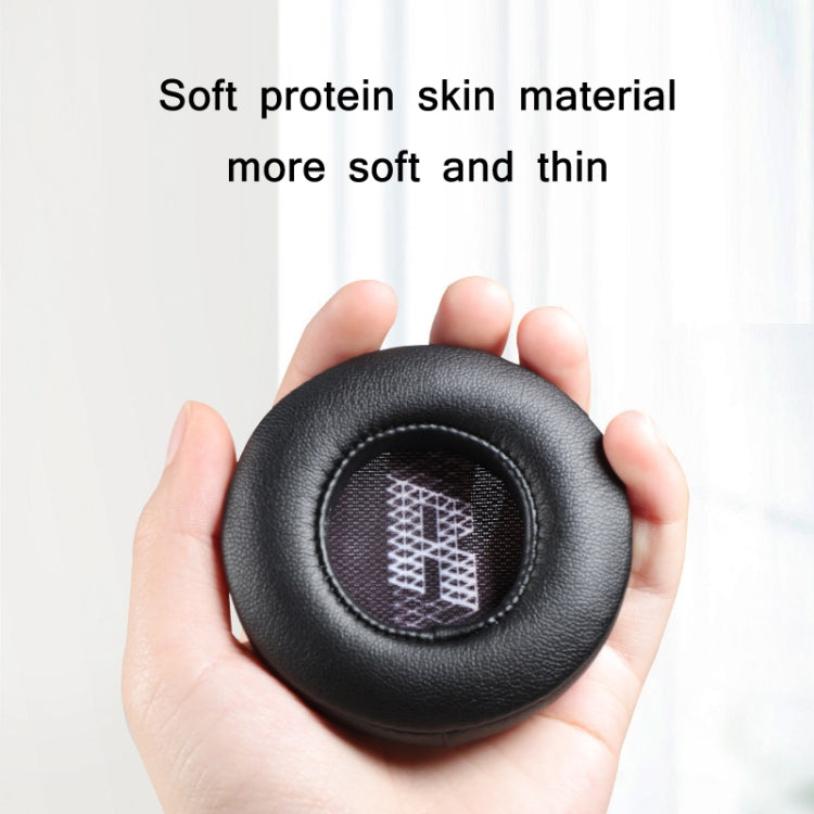 1 Pair Protein Skin Sponge Earphone Cover For JBL E45BT/E35/E45(B-Gray) - Earmuff & Pad by PMC TechLife | Online Shopping South Africa | PMC TechLife