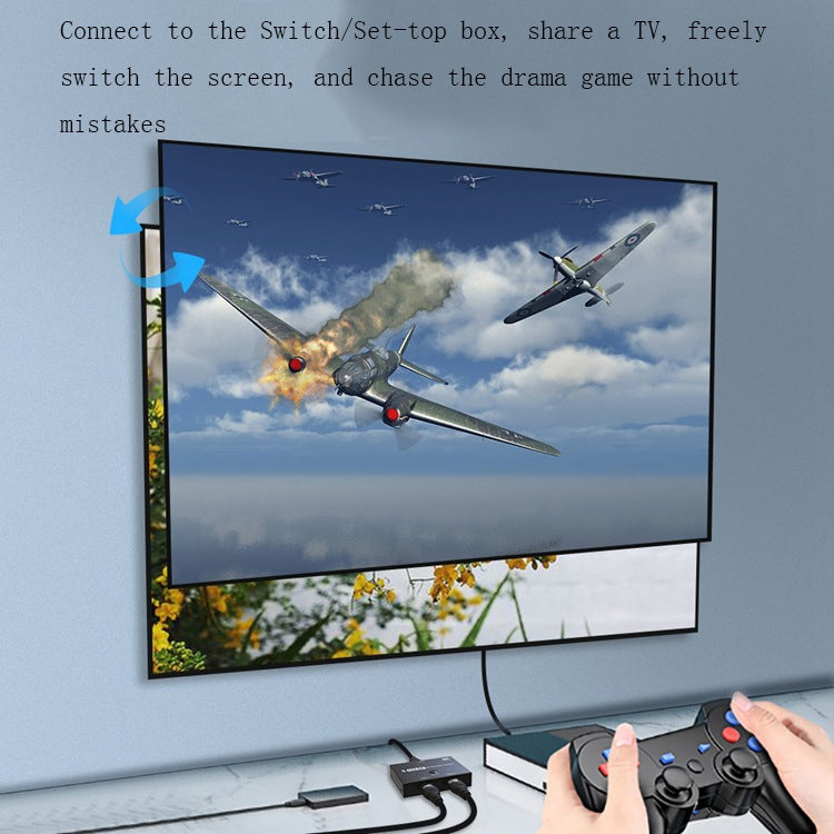 F0301 HDMI 2.1 Two-Way Switcher PS5 Dedicated One-In-Two High-Definition Switcher - Switch by PMC TechLife | Online Shopping South Africa | PMC TechLife