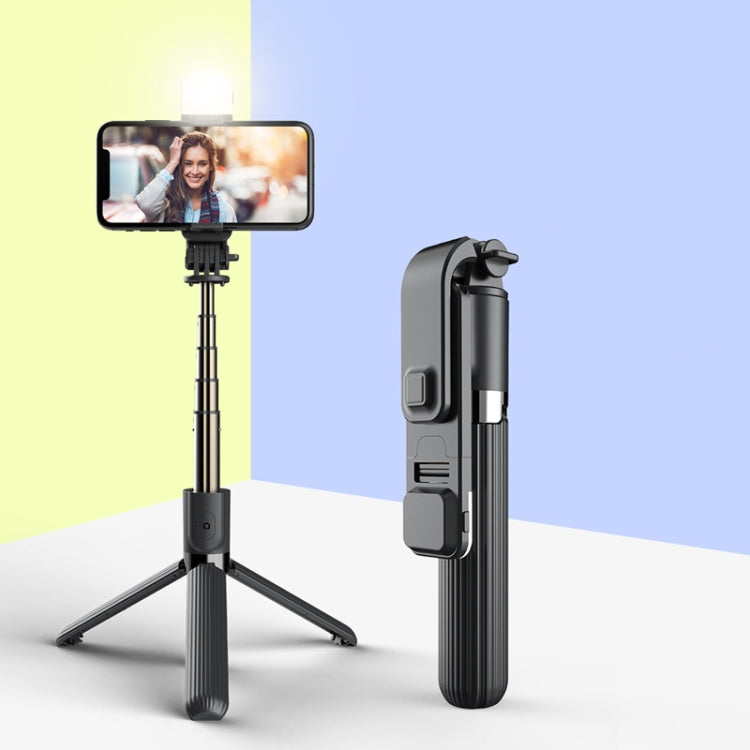 L03S Bluetooth Fill Light Tripod Integrated Selfie Stick(Black) - Selfie Sticks by PMC Jewellery | Online Shopping South Africa | PMC Jewellery
