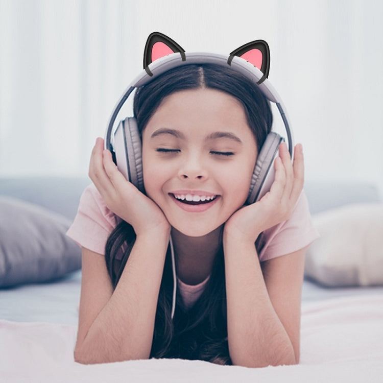 T6 Cute Cat Ear Decoration for Headphones(Black) - Headset Accessories by PMC TechLife | Online Shopping South Africa | PMC TechLife