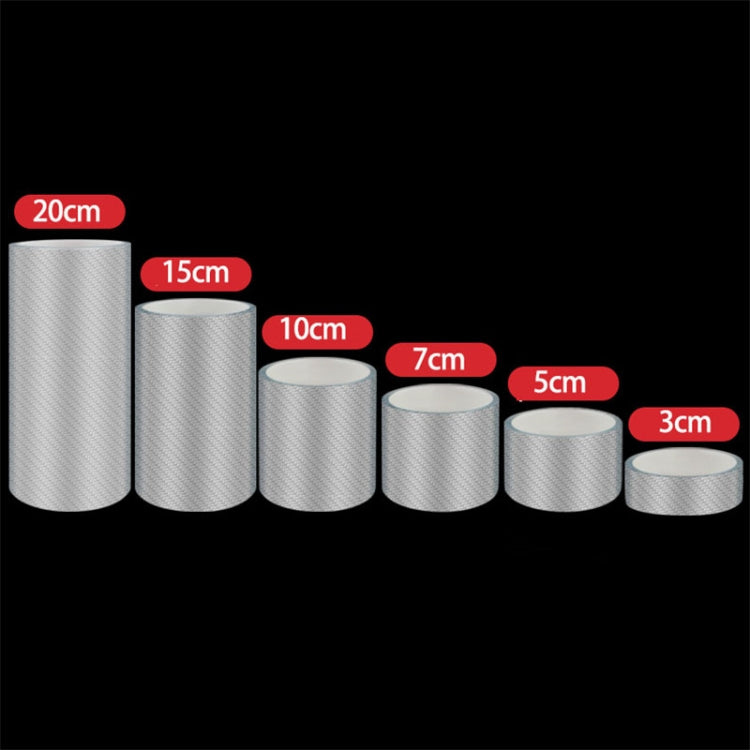15cm x 5m Car Carbon Fiber Bumper Anti-Collision Strip - Anti Collision Sticker by PMC TechLife | Online Shopping South Africa | PMC TechLife