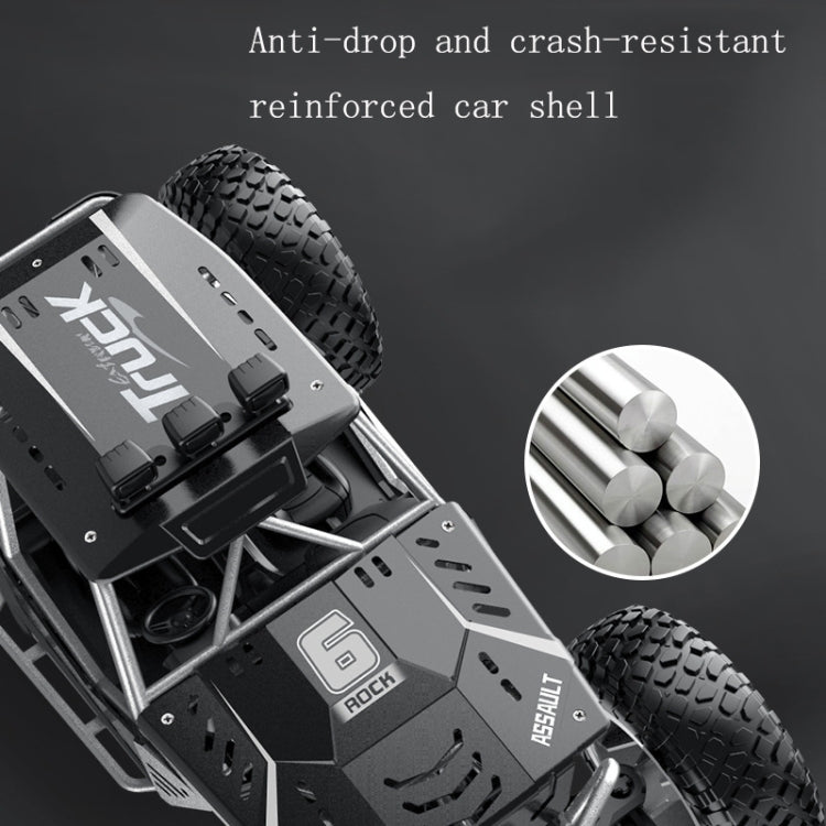 JZRC Alloy Remote Control Off-Road Vehicle Charging Remote Control Car Toy For Children Large Alloy Black - RC Cars by JZRC | Online Shopping South Africa | PMC Jewellery