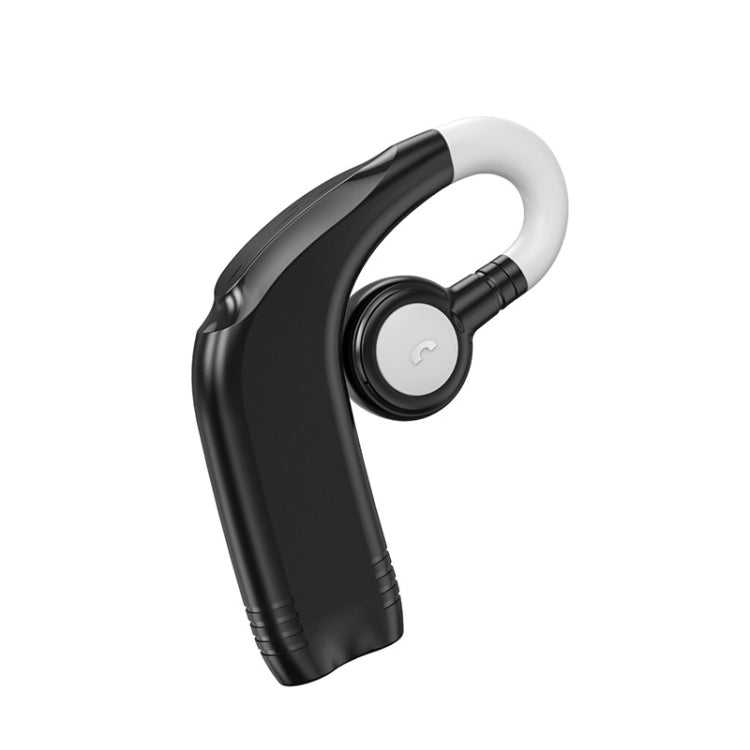 M99 Bluetooth V5.2 Single Earhook Business Headphone(Black+White) - Bluetooth Earphone by PMC Jewellery | Online Shopping South Africa | PMC Jewellery