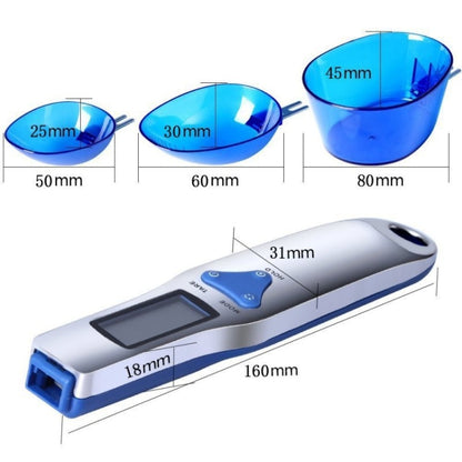 300g / 0.1g Kitchen Scale Electronic Measuring Spoon Scale With Three Spoons - Kitchen Scales by PMC Jewellery | Online Shopping South Africa | PMC Jewellery