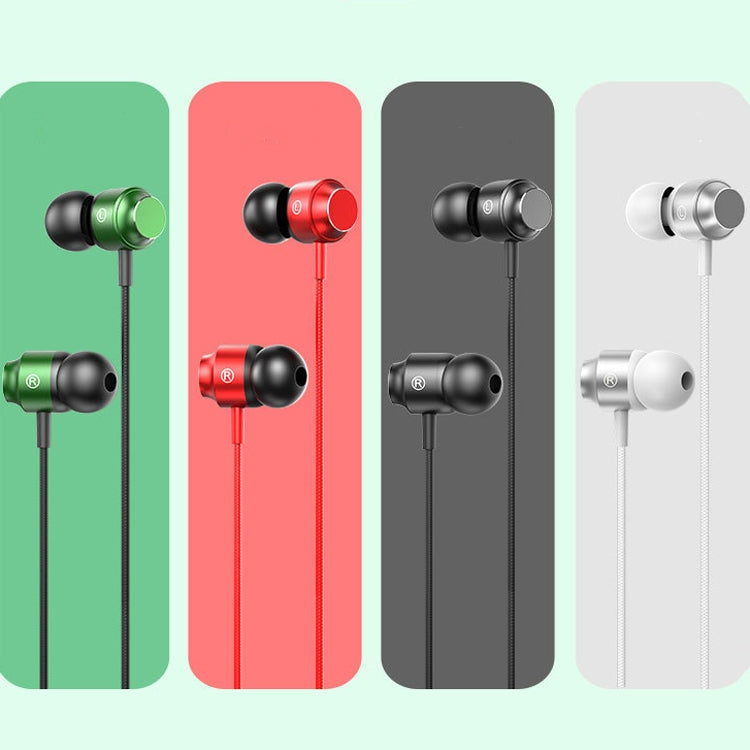 TS902 Metal In-Ear USB-C / Type-C Game Earphone, Cable Length: 1.2m(Red) - Type-C Earphone by PMC TechLife | Online Shopping South Africa | PMC TechLife