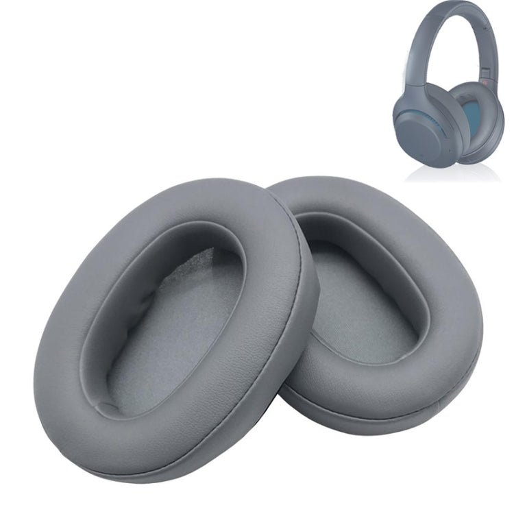 1 Pair Sponge Earpad For SONY WH-XB900N Headset, Color: Protein Skin-Gray - Earmuff & Pad by PMC Jewellery | Online Shopping South Africa | PMC Jewellery