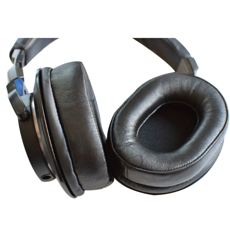 1 Pair Headset Earmuffs For Audio-Technica ATH-M50X/M30X/M40X/M20X, Spec: Black-Velvet+PU - Earmuff & Pad by PMC Jewellery | Online Shopping South Africa | PMC Jewellery