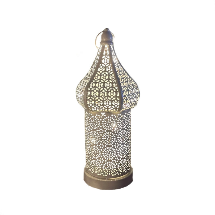 Moroccan Hollow LED Wrought Iron Decorative Lamp, Spec: Large - Holiday Lights by PMC TechLife | Online Shopping South Africa | PMC TechLife