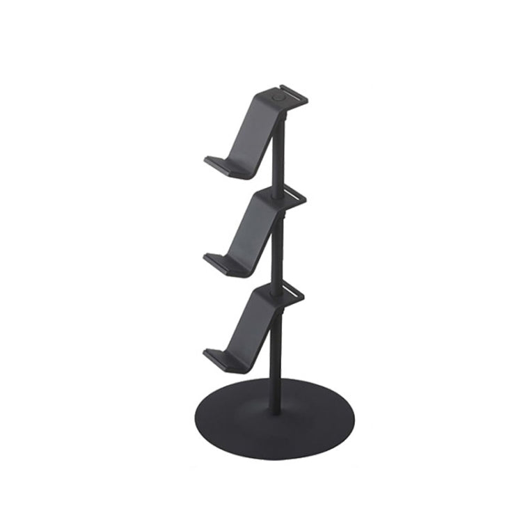 Gamepad Storage Rack Desktop Headphone Storage Rack, Color:  3 Floors Black - free shipping - PMC TechLife - Order now!