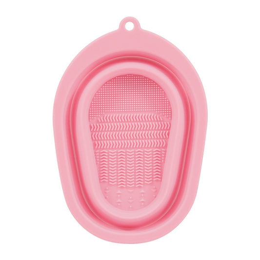 2 PCS Silicone Makeup Brush Puff Cleaning Pad(Pink) - Tools by PMC Jewellery | Online Shopping South Africa | PMC Jewellery