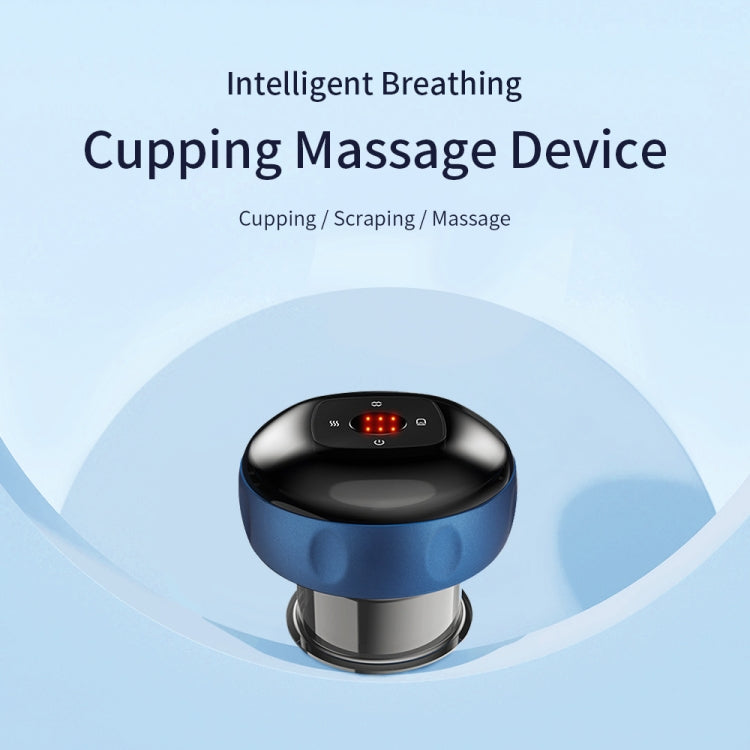 6-speed Charging Electric Cupping Massage Device(Red Wine) - Cupping & Moxibustion by PMC TechLife | Online Shopping South Africa | PMC TechLife
