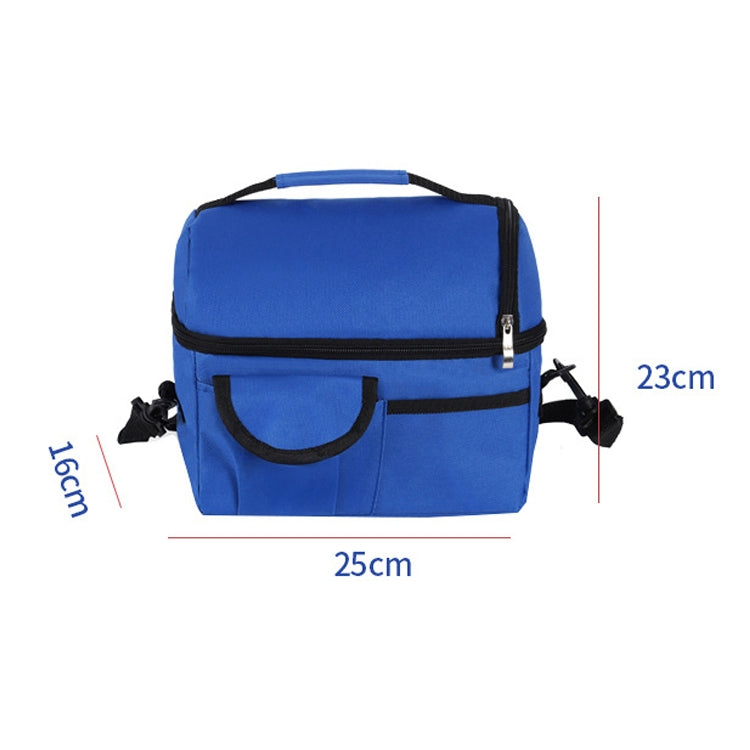 Double Insulation Bag Breast Milk Fresh Bag Bottle Mummy Bag(Black) - Lunch Bags by PMC TechLife | Online Shopping South Africa | PMC TechLife