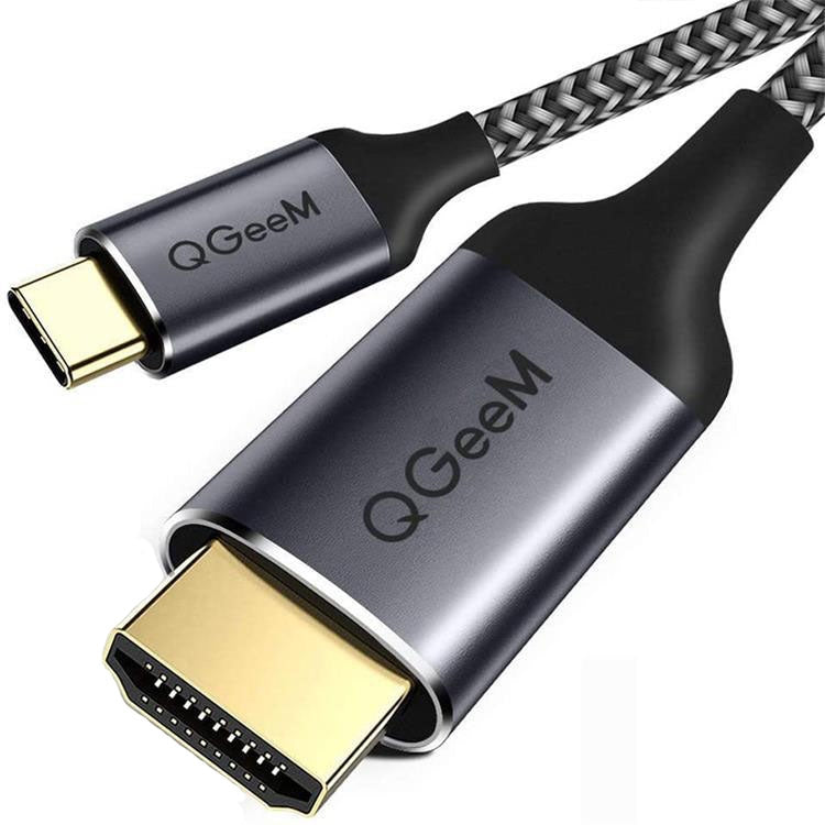 QGeeM QG-UA09 Type-C To HDMI Cable, Length: 3m - Cable by PMC Jewellery | Online Shopping South Africa | PMC Jewellery