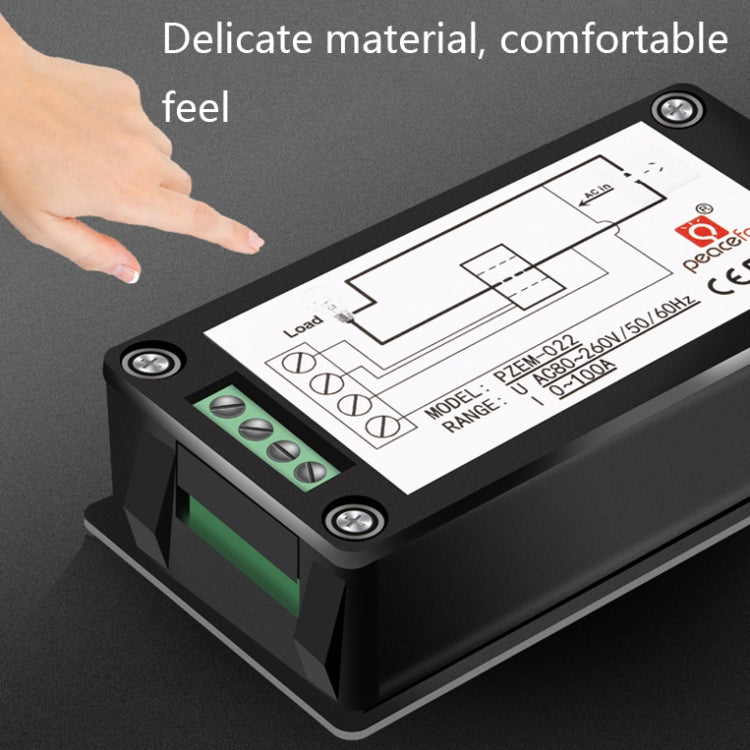 Peacefair English Version Multifunctional AC Digital Display Power Monitor, Specification: 5A - Current & Voltage Tester by Peacefair | Online Shopping South Africa | PMC TechLife | Buy Now Pay Later Mobicred