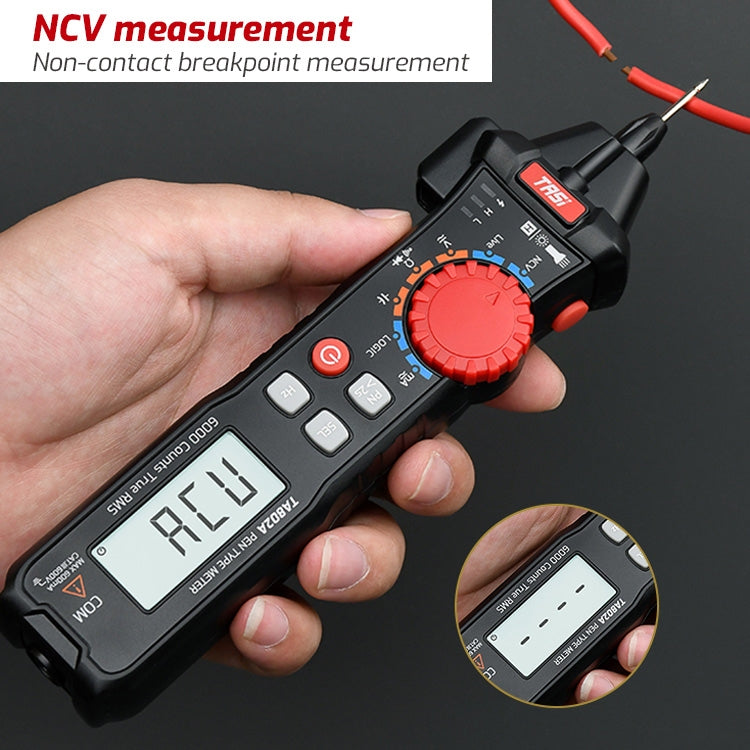 TASI Pen Multimeter Small Portable Intelligent Universal Table, Style: TA802B Automatic Identification - free shipping - PMC TechLife - Order now!
