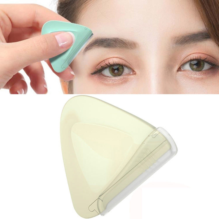 2 PCS/Box Small Triangular Eyebrow Trimmer(White + Purple) - free shipping - PMC TechLife - Order now!