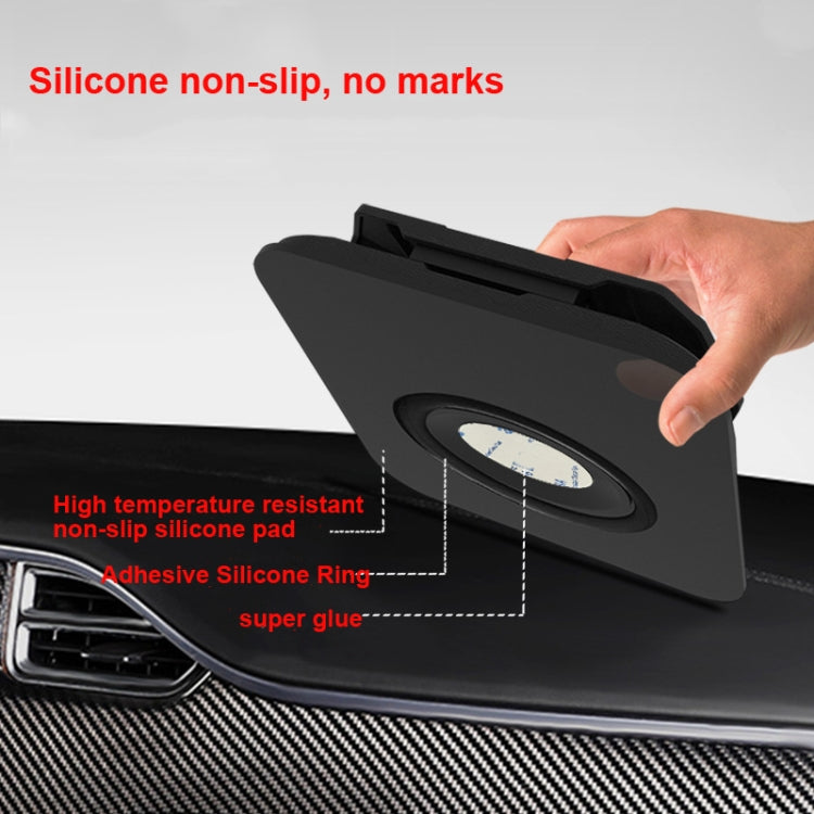Car Sunshade Anti-Reflective Phone Tablet Holder Compatible with Folding Screen Phones(Matte Black) - Car Holders by PMC TechLife | Online Shopping South Africa | PMC TechLife