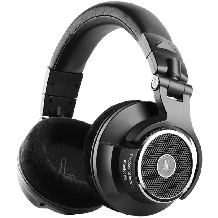 OneOdio M80 Open Three-band Balanced Monitor Mixer Studio DJ HIFI Wired Headset, Cable Length: 3m(Black) - Multimedia Headset by OneOdio | Online Shopping South Africa | PMC Jewellery