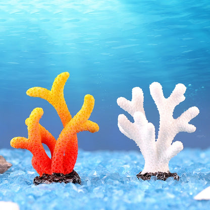 10 PCS Simulation Resin Coral Aquarium Fish Tank Small Ornaments, Colour: No. 4 Colorful - Fish Tank Decoration by PMC Jewellery | Online Shopping South Africa | PMC Jewellery