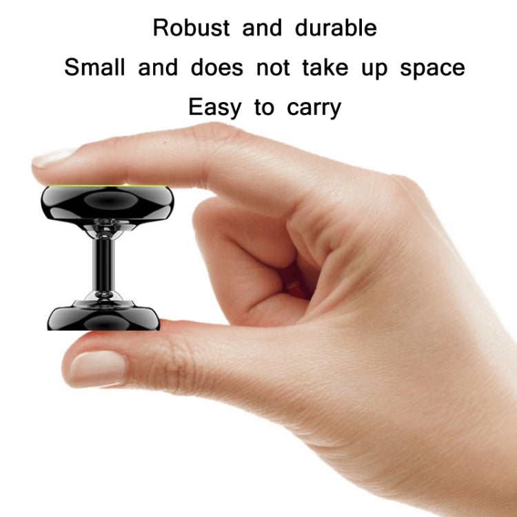 Car Aluminum Alloy Magnetic Mobile Phone Holder, Colour: Black (Luminous) - free shipping - PMC TechLife - Order now!