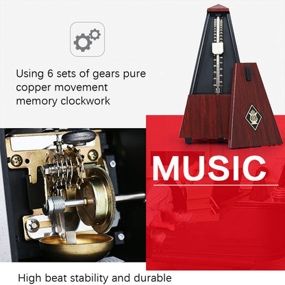 FRIEND Tower Mechanical Terrace Piano Guitar Violin Universal Rhythm Instrument(Tower Mahogany Color) - Stringed Instruments by PMC Jewellery | Online Shopping South Africa | PMC Jewellery