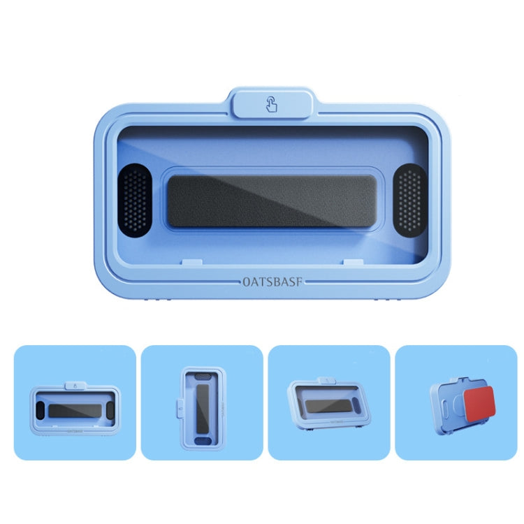 Oatsbasf  Bathroom Waterproof Phone Case Holder Shower Phone Box Wall Mount Phone Holder(Blue) - free shipping - PMC TechLife - Order now!
