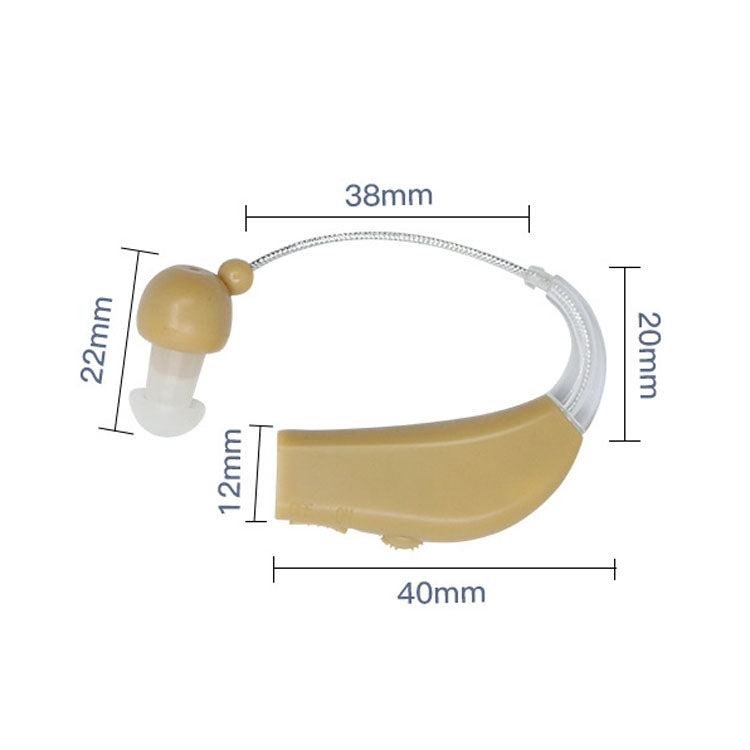 Elderly Use Can Charge Sound Amplifier Hearing Aid, Specification: US Plug(Blue Double Machine+White Charging Bin) - Hearing Aids by PMC Jewellery | Online Shopping South Africa | PMC Jewellery