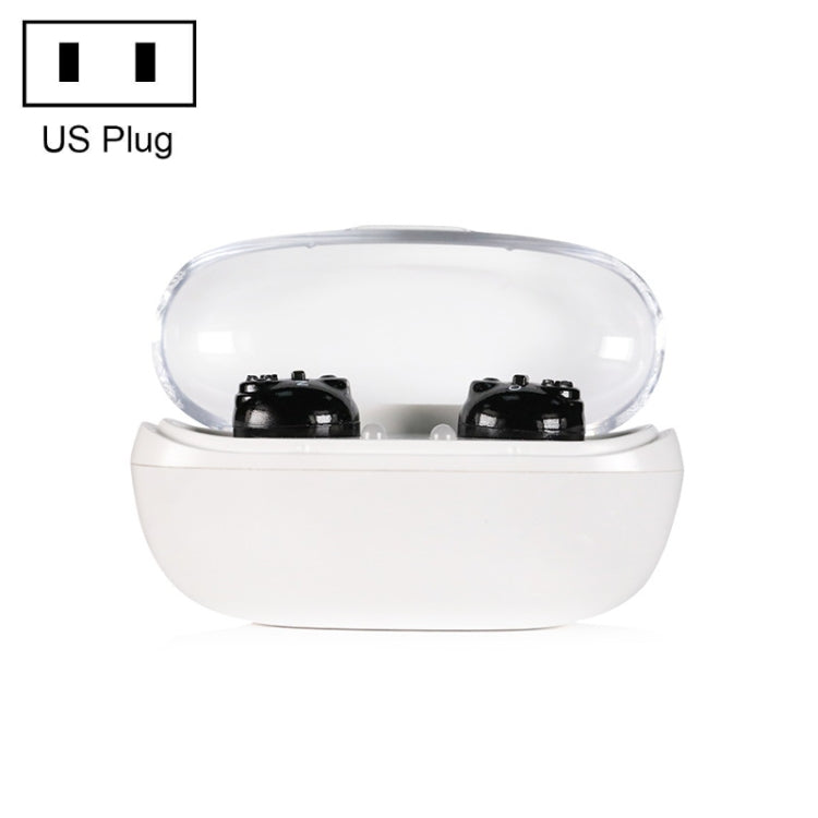 Magnetic Charge Dual-unit Sound Collector, Specification: US Plug(Black) - Hearing Aids by PMC Jewellery | Online Shopping South Africa | PMC Jewellery