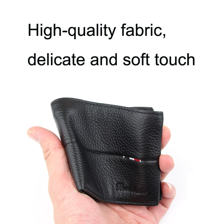 Baweisi A-6598-1 Men Casual Short RFID Wallet Multifunctional Card Holder - Antimagnetic RFID Package by Baweisi | Online Shopping South Africa | PMC TechLife | Buy Now Pay Later Mobicred