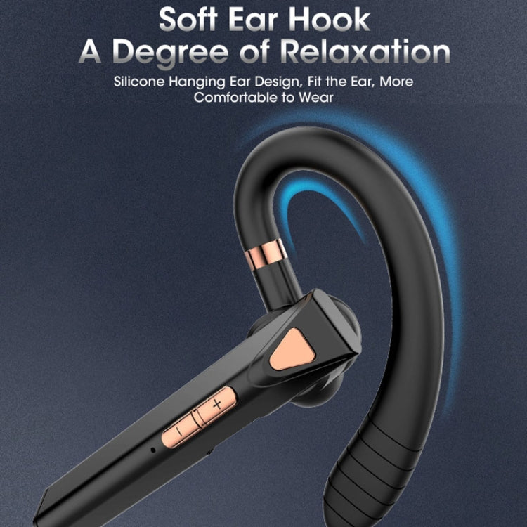 Bluetooth ENC Call Noise Reduction Hanging Earphones, Style: Qualcomm Chip With Charged Bin - Bluetooth Earphone by PMC Jewellery | Online Shopping South Africa | PMC Jewellery