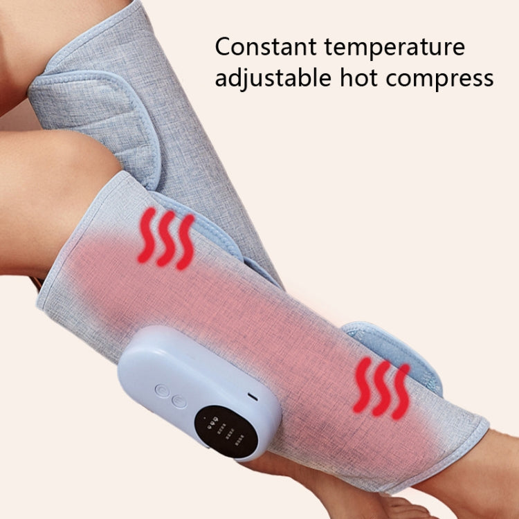 Home Constant Temperature Wireless Leg Massage, Style: Gray Double Hot Compress+Air Pressure+Vibration - Massage & Relaxation by PMC Jewellery | Online Shopping South Africa | PMC Jewellery