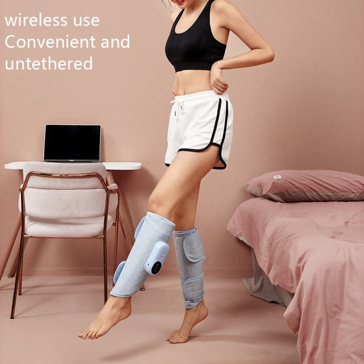 Home Constant Temperature Wireless Leg Massage, Style: Blue Single Hot Compress+Air Pressure+Vibration - Massage & Relaxation by PMC TechLife | Online Shopping South Africa | PMC TechLife | Buy Now Pay Later Mobicred