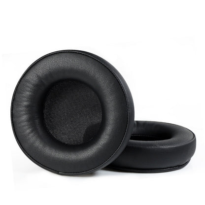 2 PCS  Earmuffs for Audio-Technica AD1000X AD2000X AD900X AD700X,Style: Black Thickened Protein Skin - Earmuff & Pad by PMC Jewellery | Online Shopping South Africa | PMC Jewellery