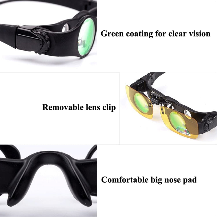 8x Fishing Binoculars Zoomable Telescope Glasses ,Style: Only Telescope - Binoculars by PMC TechLife | Online Shopping South Africa | PMC TechLife