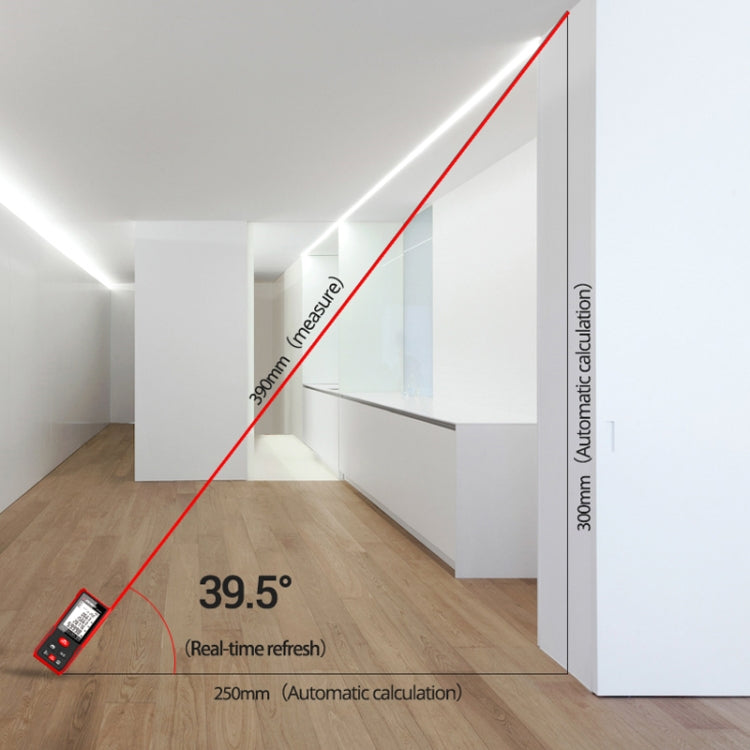 SNDWAY SW-DS50 Handheld Laser Rangefinder Infrared Laser Ruler, Distance: 50m - free shipping - PMC TechLife - Order now!