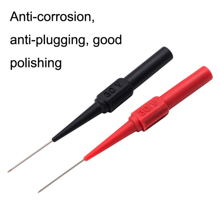2pcs /Pair Coarse Probe Auto Repair Test Multimeter Pen, Color: Red + Black - Electronic Test by PMC TechLife | Online Shopping South Africa | PMC TechLife | Buy Now Pay Later Mobicred