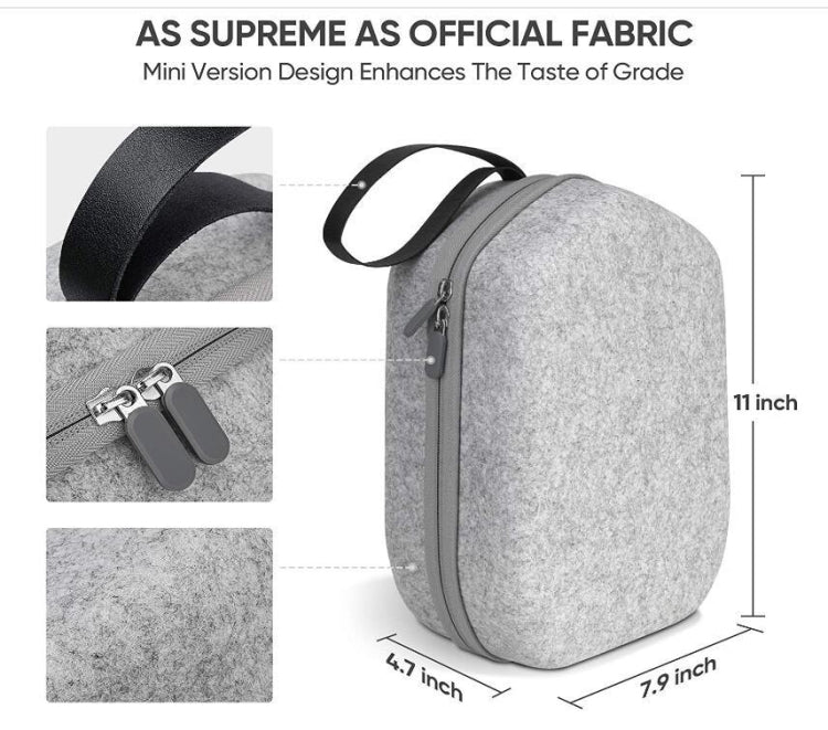 Portable VR Glasses Storage Case For Oculus Quest 2(Gray) - free shipping - PMC TechLife - Order now!