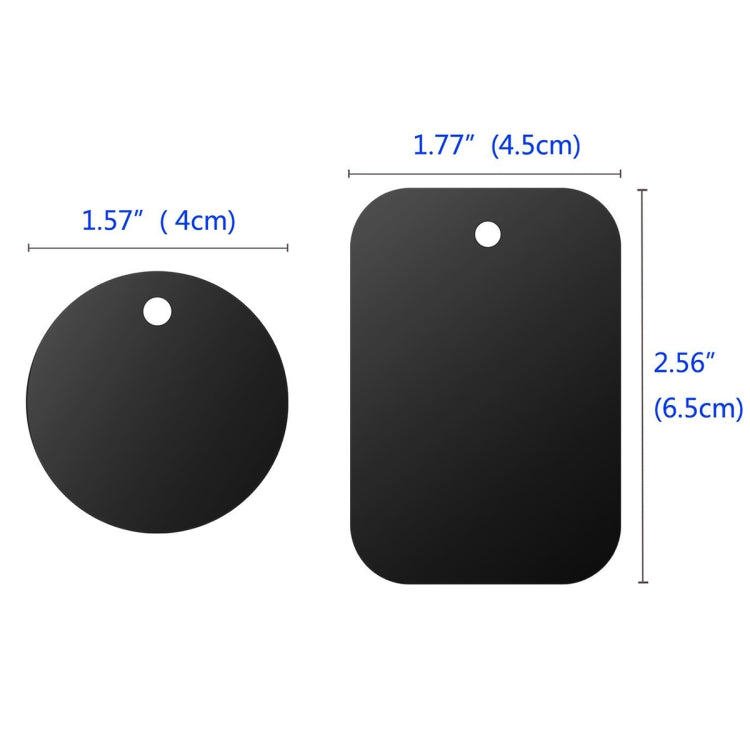 30 PCS Car Phone Holder Magnetic Sheet, Spec: 40mm (with Tape) - Hand-Sticking Bracket by PMC TechLife | Online Shopping South Africa | PMC TechLife